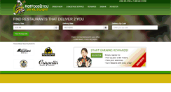 Desktop Screenshot of hotfood2you.com